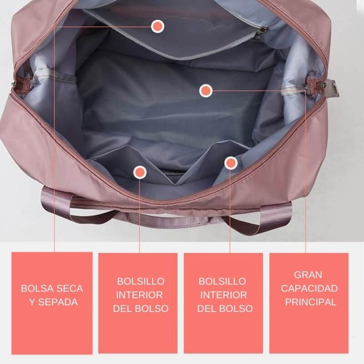 NUEVO BOLSO VIAJERO EXPANDIBLE 3 EN 1