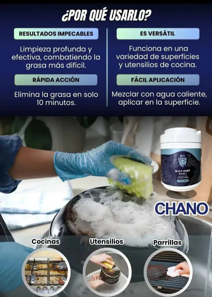 DESENGRASANTE CHANO PRO 500 MG