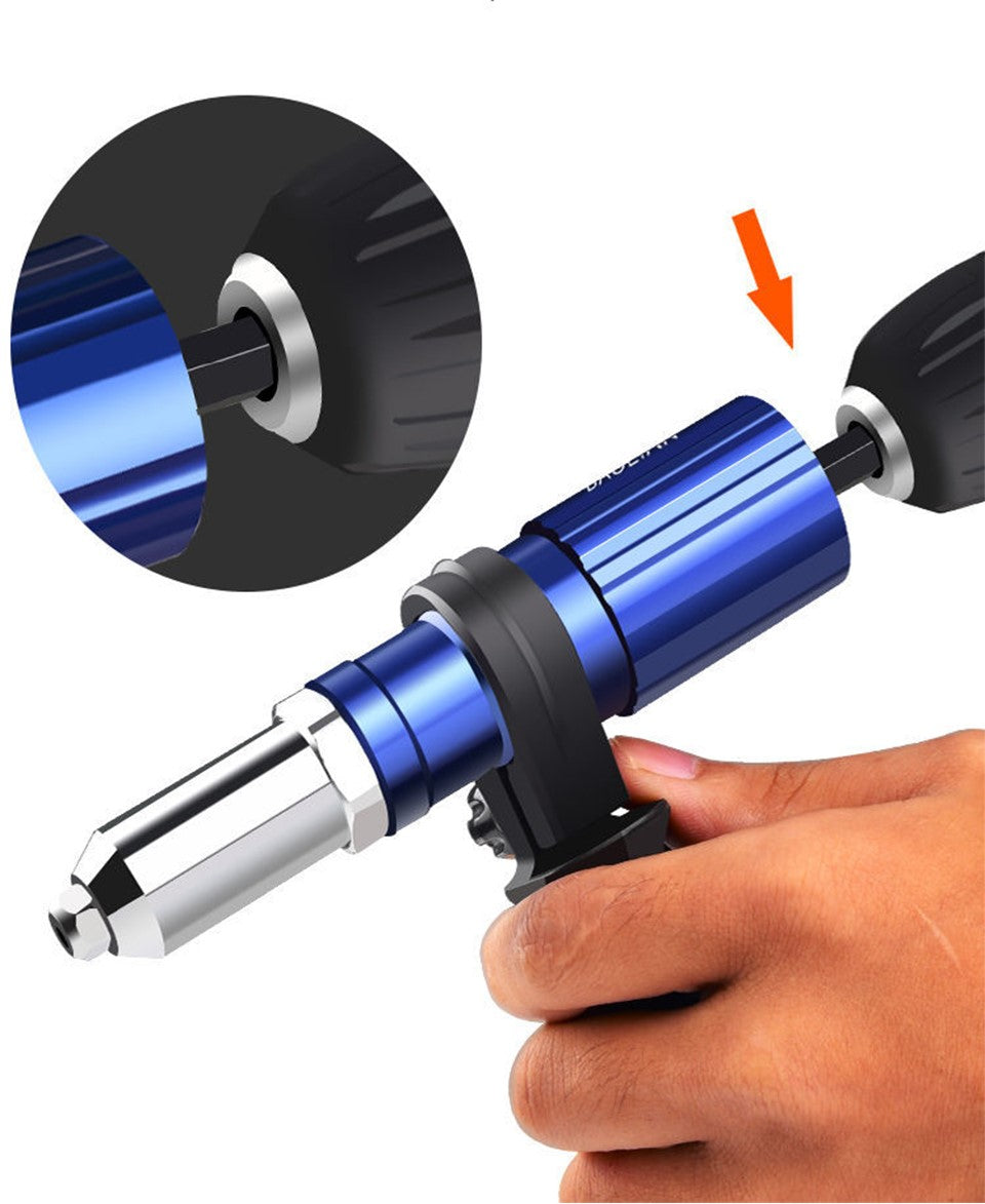 ADAPTADOR DE REMACHADORA PARA TALADRO