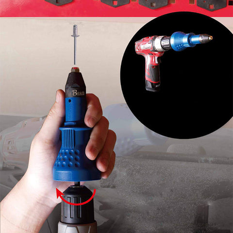 ADAPTADOR DE REMACHADORA PARA TALADRO