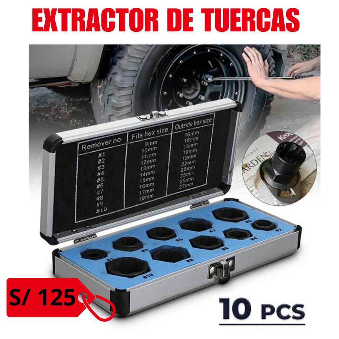 EXTRACTOR DE TUERCAS