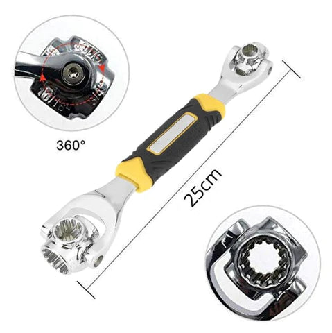 LLAVE UNIVERSAL CON CABEZAL GIRATORIO 360°