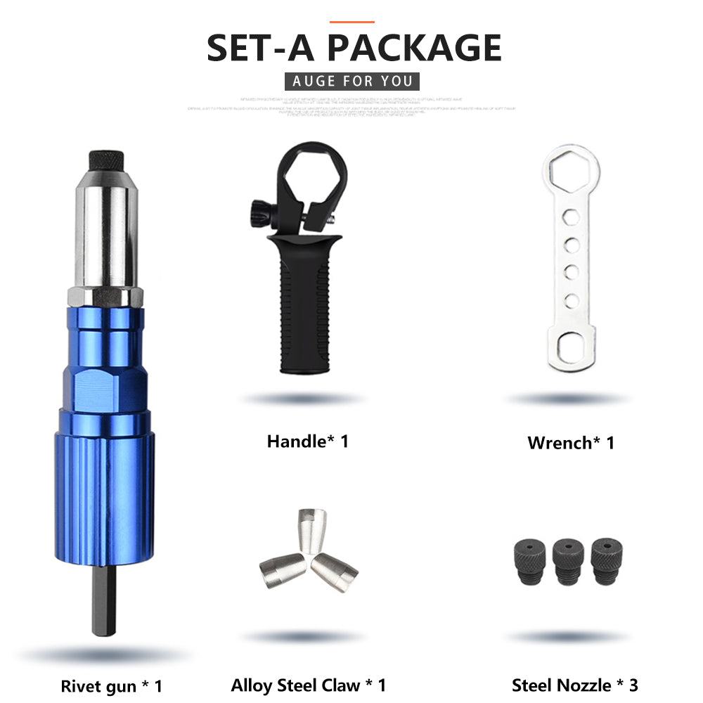 ADAPTADOR DE REMACHADORA PARA TALADRO