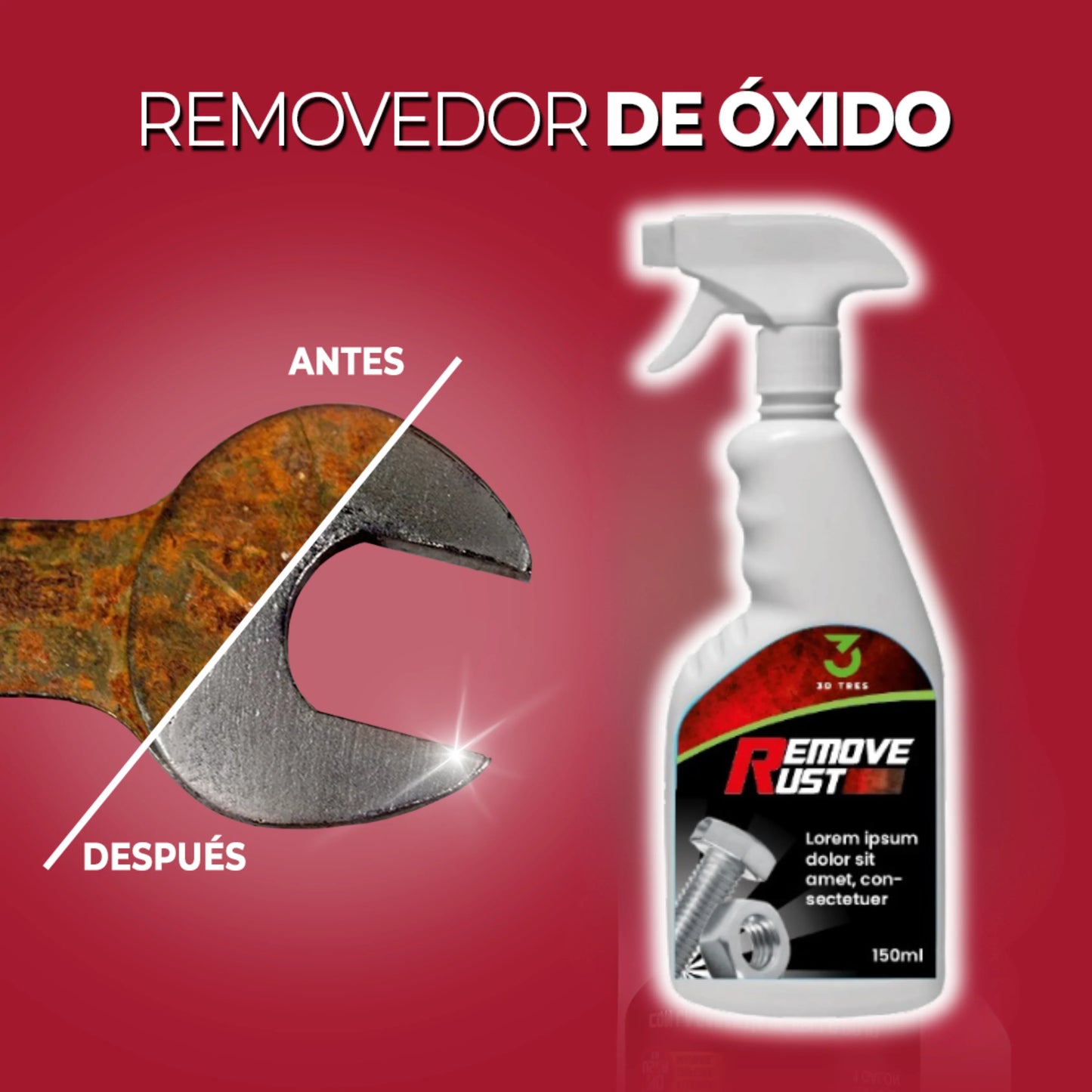 Remove Rust™ - Removedor de óxido de metales