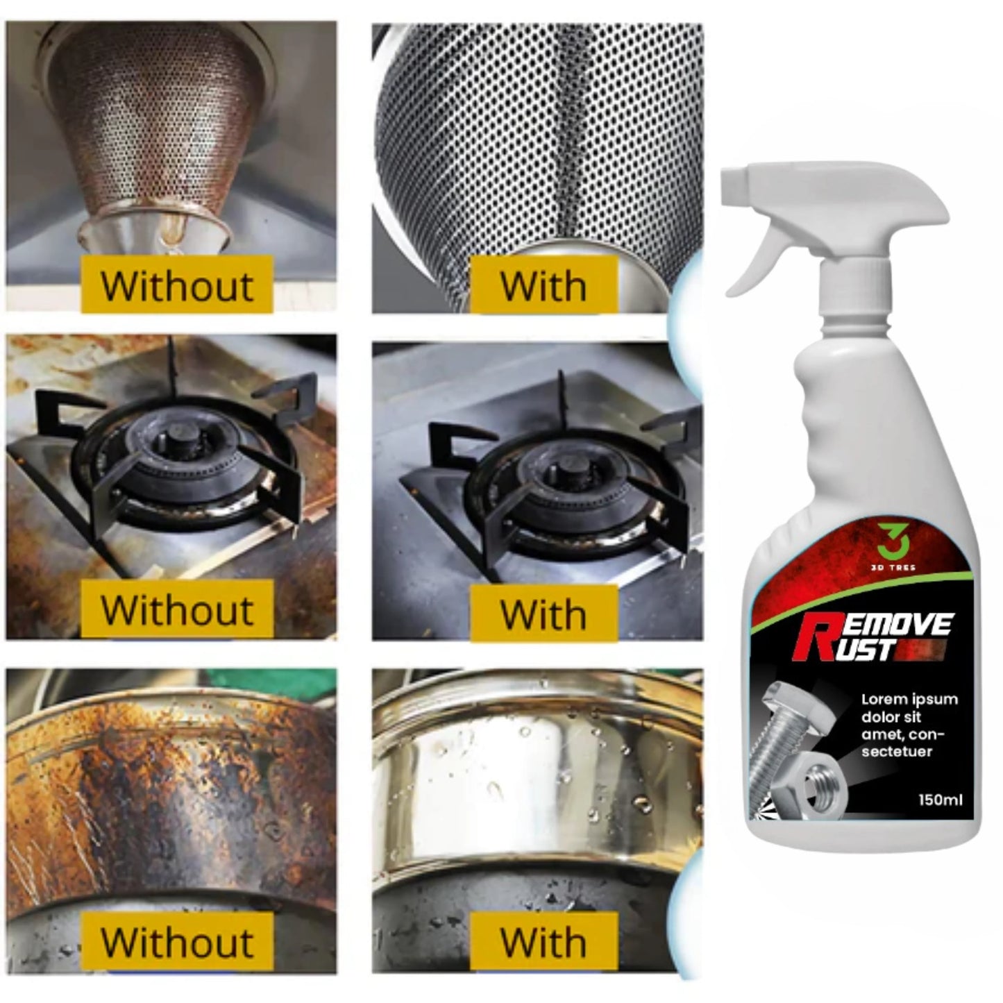 Remove Rust™ - Removedor de óxido de metales