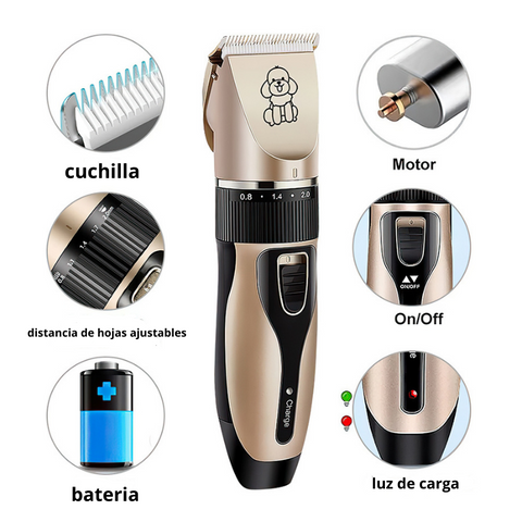 NUEVO KIT DE CORTA PELO PARA MASCOTAS