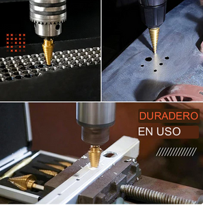 SET DE 3 BROCAS ENCALONADAS+ WINCHA LASER