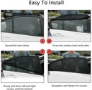 Set de 4 Tapasoles de Malla para Ventana de Auto - Protección Solar