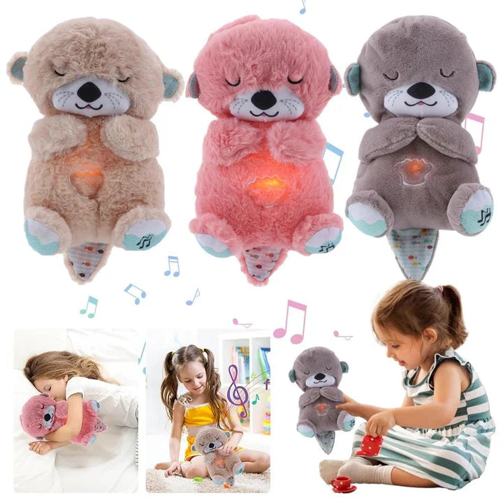 PELUCHE NUTRIA ANTIESTRES HORA DE DORMIR TIPO FISHER PRICE