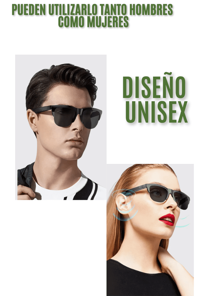 GAFAS INTELIGENTES CON BLUETOOTH PREMIUN
