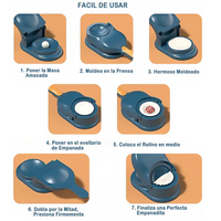 PRENSADOR DE EMPANADAS PEQUEÑAS 2 EN 1