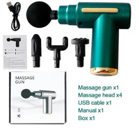 PISTOLA MASAJEADOR MUSCULAR INALAMBRICA