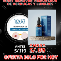 REMOVEDOR DE VERRUGAS Y LUNARES