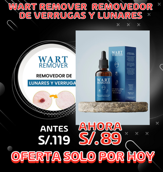 REMOVEDOR DE VERRUGAS Y LUNARES
