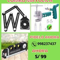 COMBO HERRAMIENTAS 3 X99 SOLES