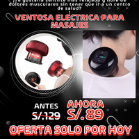 Ventosa Electrica Terapeutica Masaje