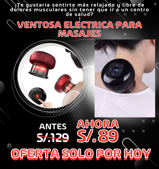 Ventosa Electrica Terapeutica Masaje