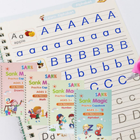 CUADERNO MÁGICO (SET DE 4 CUADERNOS + LAPICERO MÁGICO)