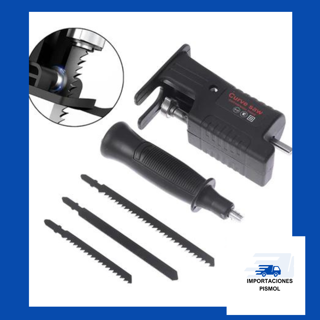 ADAPTADOR DE SIERRA PARA TALADRO ELECTRICO