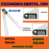Escuadra Digital 360°