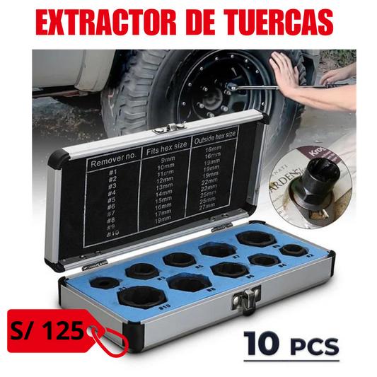 EXTRACTOR DE TUERCAS