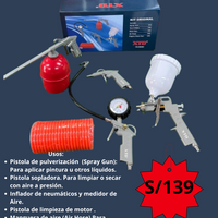 KIT NEUMATICO 5 PIEZAS