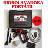 HIDROLAVADORA PORTATIL INALAMBRICA  DE  ALTA PRESION