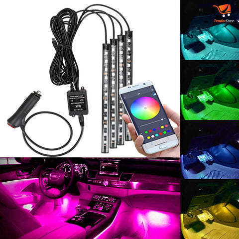 LUCES LED DECORATIVO INTERIOR DE COCHE
