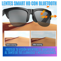 GAFAS INTELIGENTES CON BLUETOOTH  PREMIUN