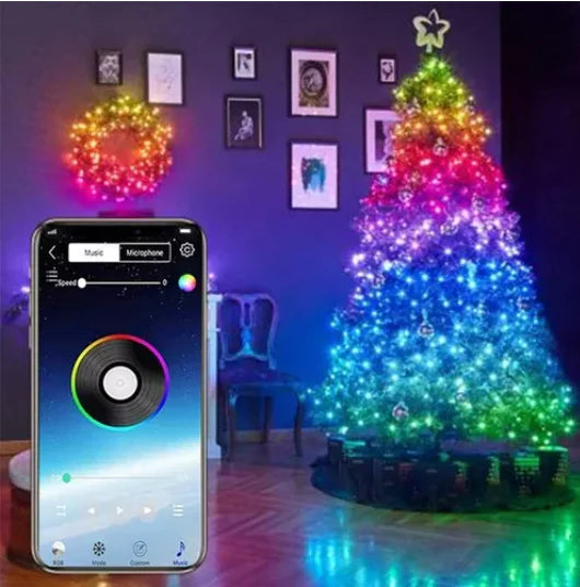 LUCES LED NAVIDEÑAS  INTELIGENTES