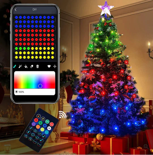 LUCES LED NAVIDEÑAS  INTELIGENTES