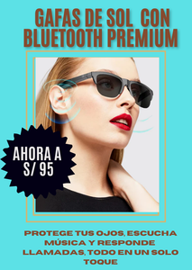 GAFAS INTELIGENTES CON BLUETOOTH  PREMIUN