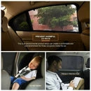 Set de 4 Tapasoles de Malla para Ventana de Auto - Protección Solar