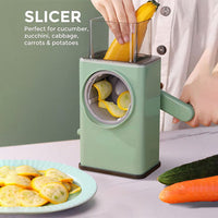 VEGGIE PRO - RALLADOR MULTIFUNCIONAL DE FRUTAS Y VERDURAS