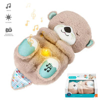 PELUCHE NUTRIA ANTIESTRES HORA DE DORMIR TIPO FISHER PRICE