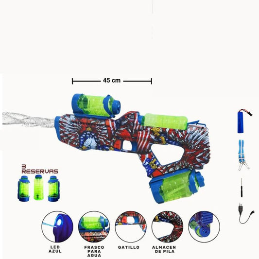 PISTOLA DE AGUA ELECTRICA MERCURY M2 2024