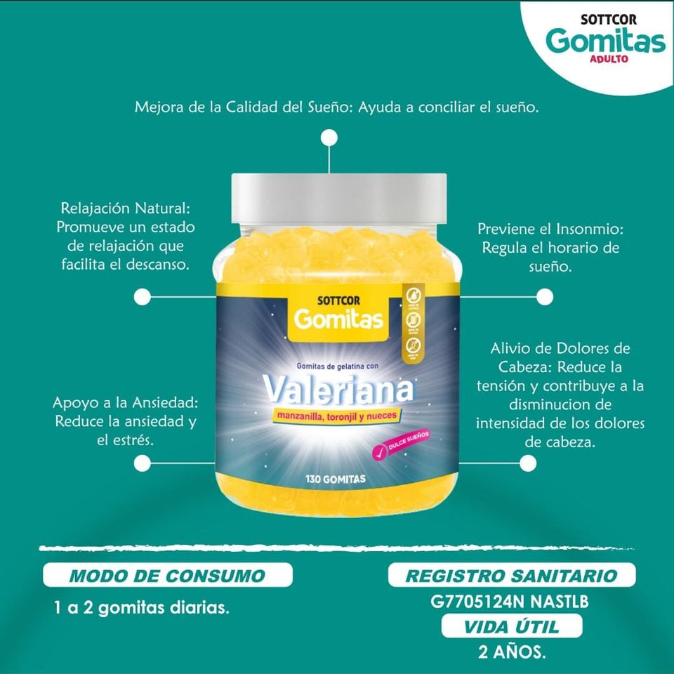 Pack de Gomitas  para dormir