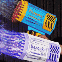 BAZOOKA DE BURBUJAS MÁGICAS