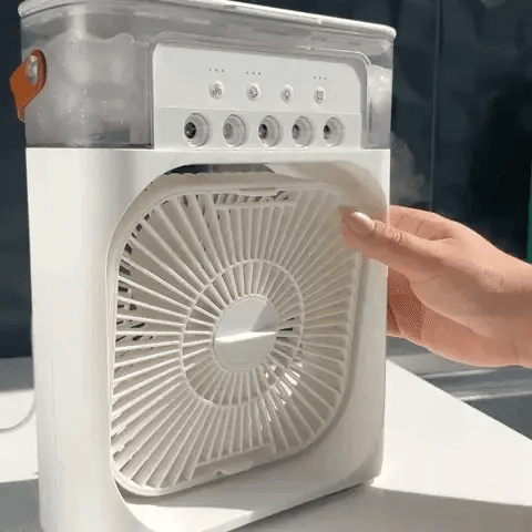 VENTILADOR PORTÁTIL CON HUMIDIFICADOR – IMPORTACIONES PISMOL