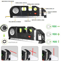 LLAVE 18 EN 1 + NIVEL LASER