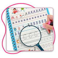 CUADERNO MÁGICO (SET DE 4 CUADERNOS + LAPICERO MÁGICO)