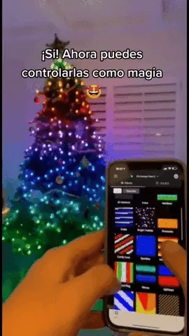 LUCES LED NAVIDEÑAS  INTELIGENTES